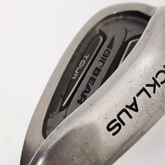 Nicklaus Air Bear Tour Single 9-iron Steel Crank Shaft Regular 36" Training Grip - Picture 7 of 12